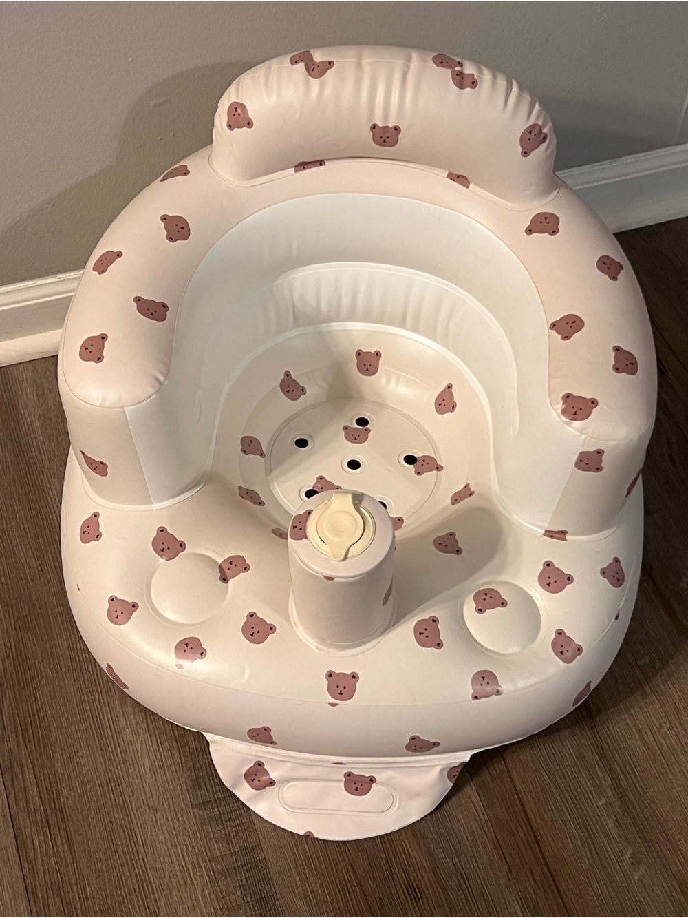 AGITVPS Inflatable Seat for Babies 3-36 Months, Built in Air Pump Baby Chair